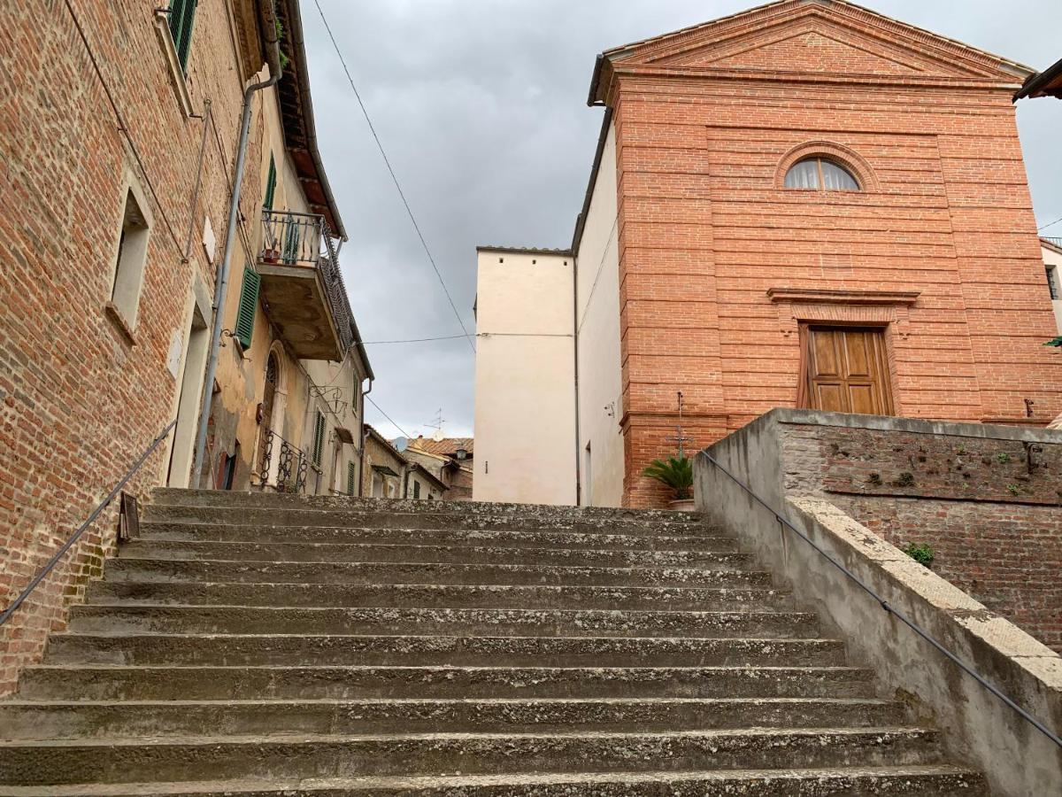 Montepulciano C Valiano Villa Bagian luar foto